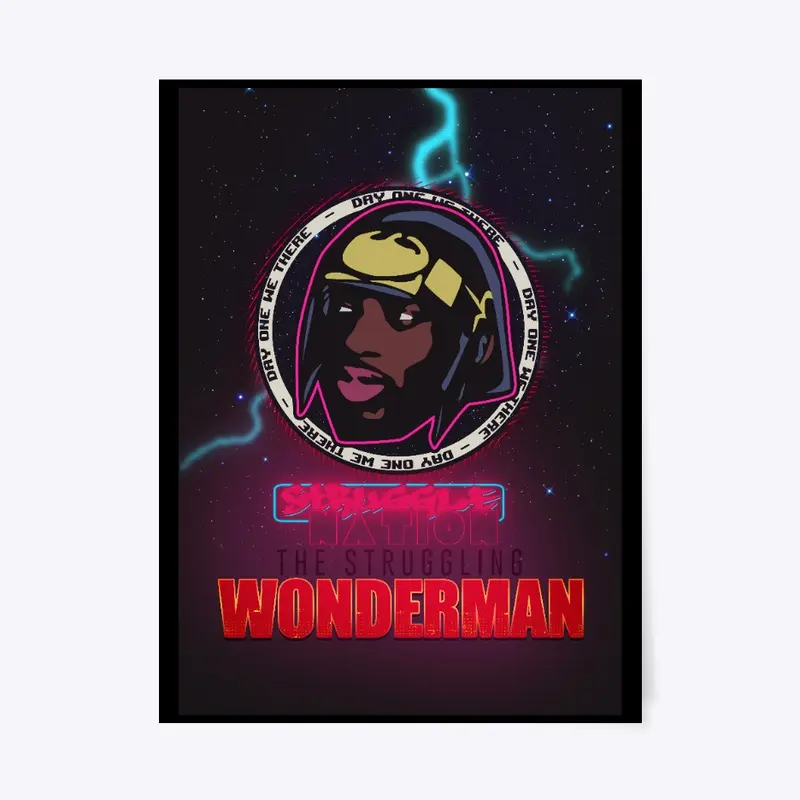 The Struggling Wonderman POSTER